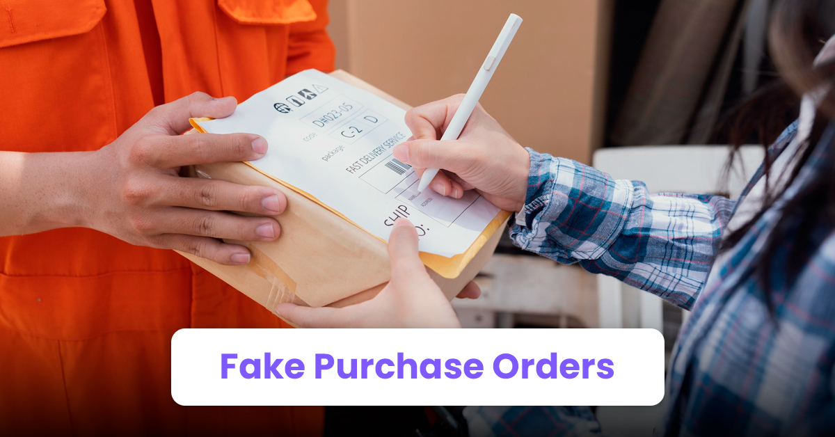 Fake Purchase Orders