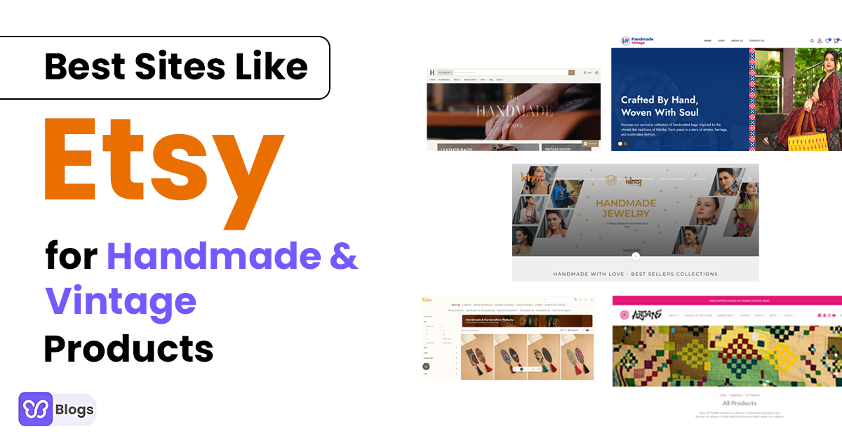Best Sites Like Etsy for Handmade & Vintage Products
