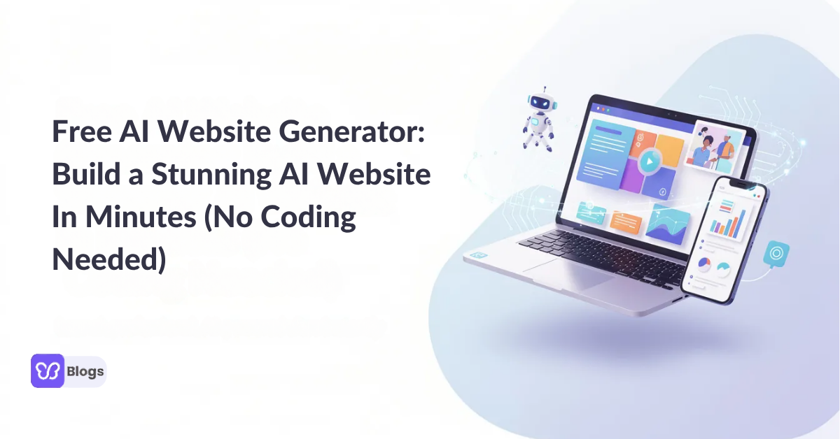 Free AI Website Generator: Build a Stunning AI Website In Minutes (No Coding Needed)