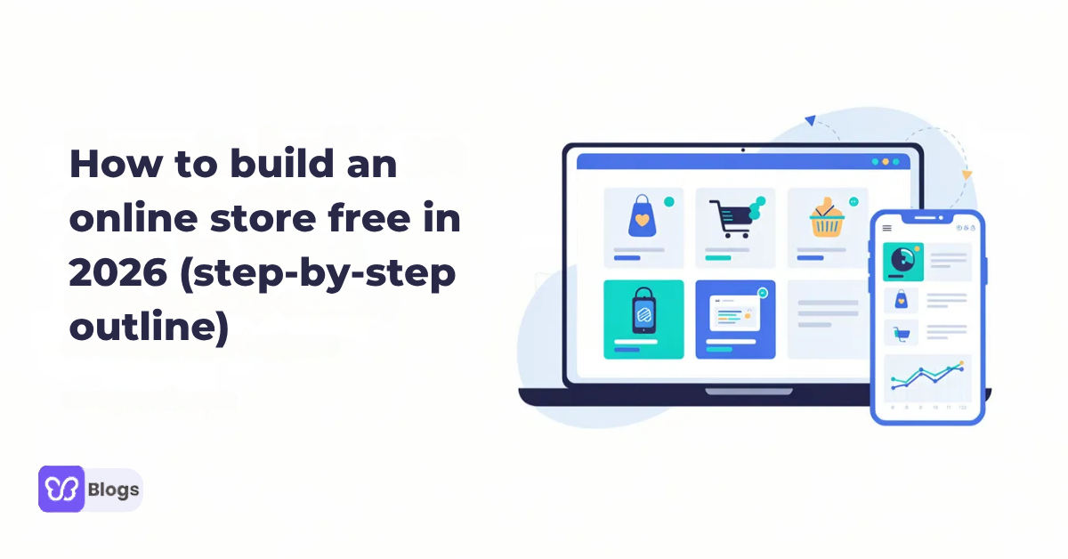 How to build an online store free in 2026 (step‑by‑step outline)