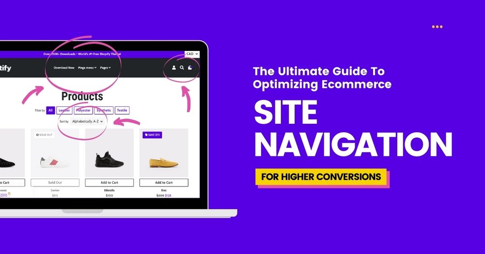 The Ultimate Guide To Optimizing Ecommerce Site Navigation For Higher Conversions