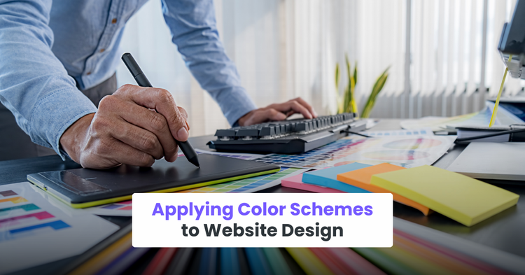 Applying Color Schemes to Website Design