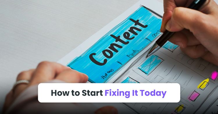 How to Start Fixing It Today