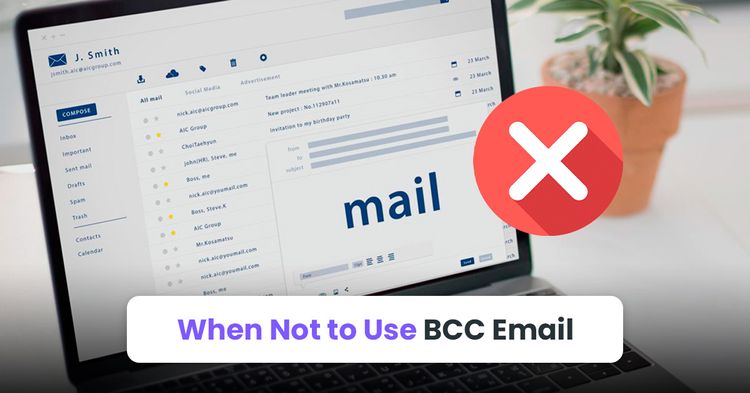When Not to Use BCC Email
