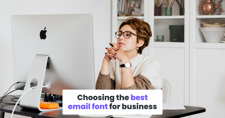 Choosing the best email font for business