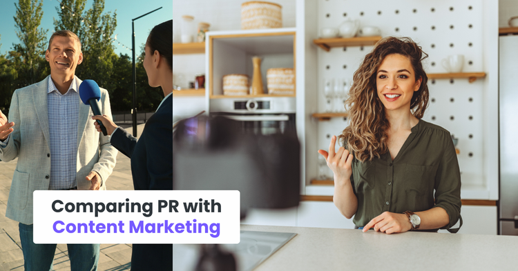 Comparing PR with Content Marketing