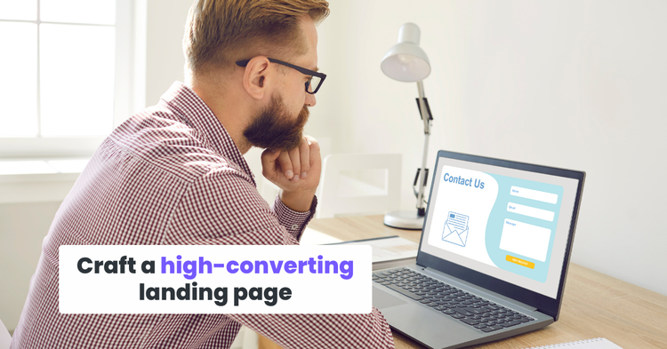Craft a high-converting landing page