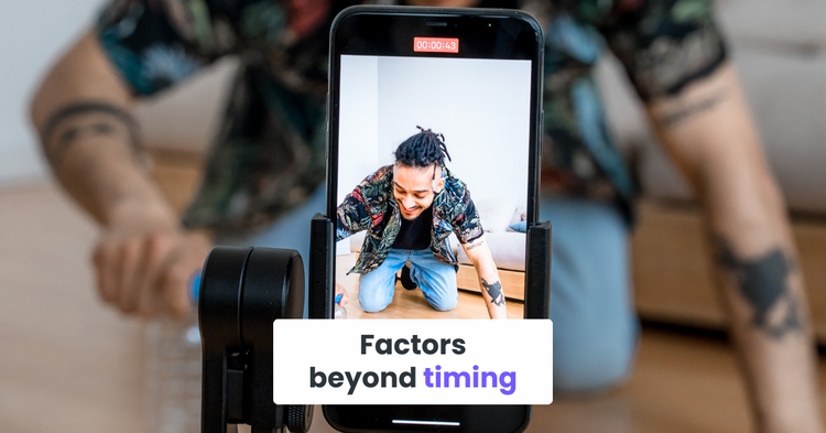 Factors beyond timing