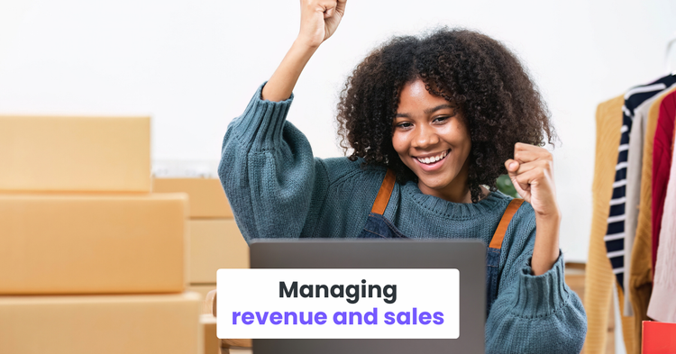 Managing revenue and sales