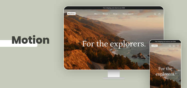 Motion theme