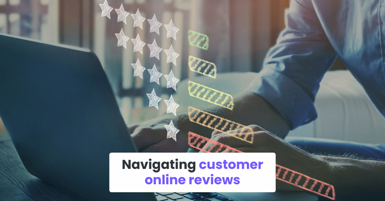 Navigating customer online reviews