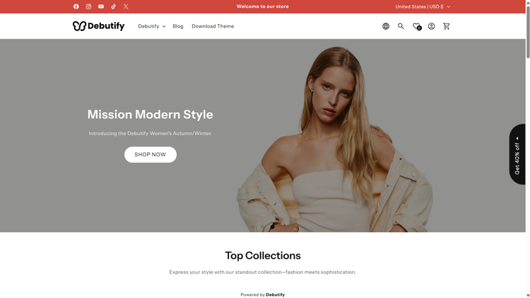 Debutify Theme