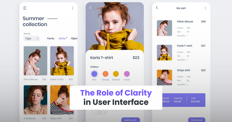 The Role of Clarity in User Interface