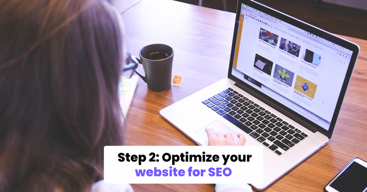 Optimize your website for SEO