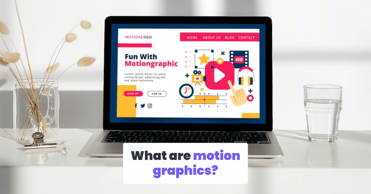 What are motion graphics?